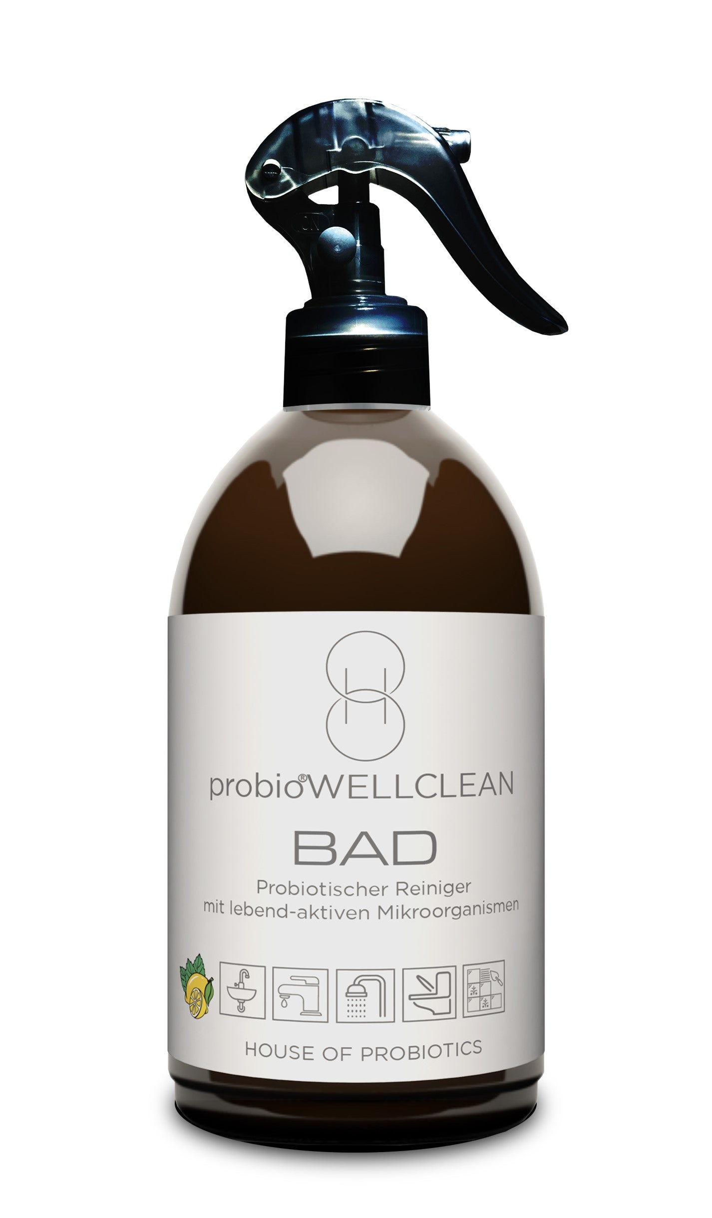 probiotischer BAD Reiniger mit Mikro-Sprühkopf (sofort anwendbar, 500ml)