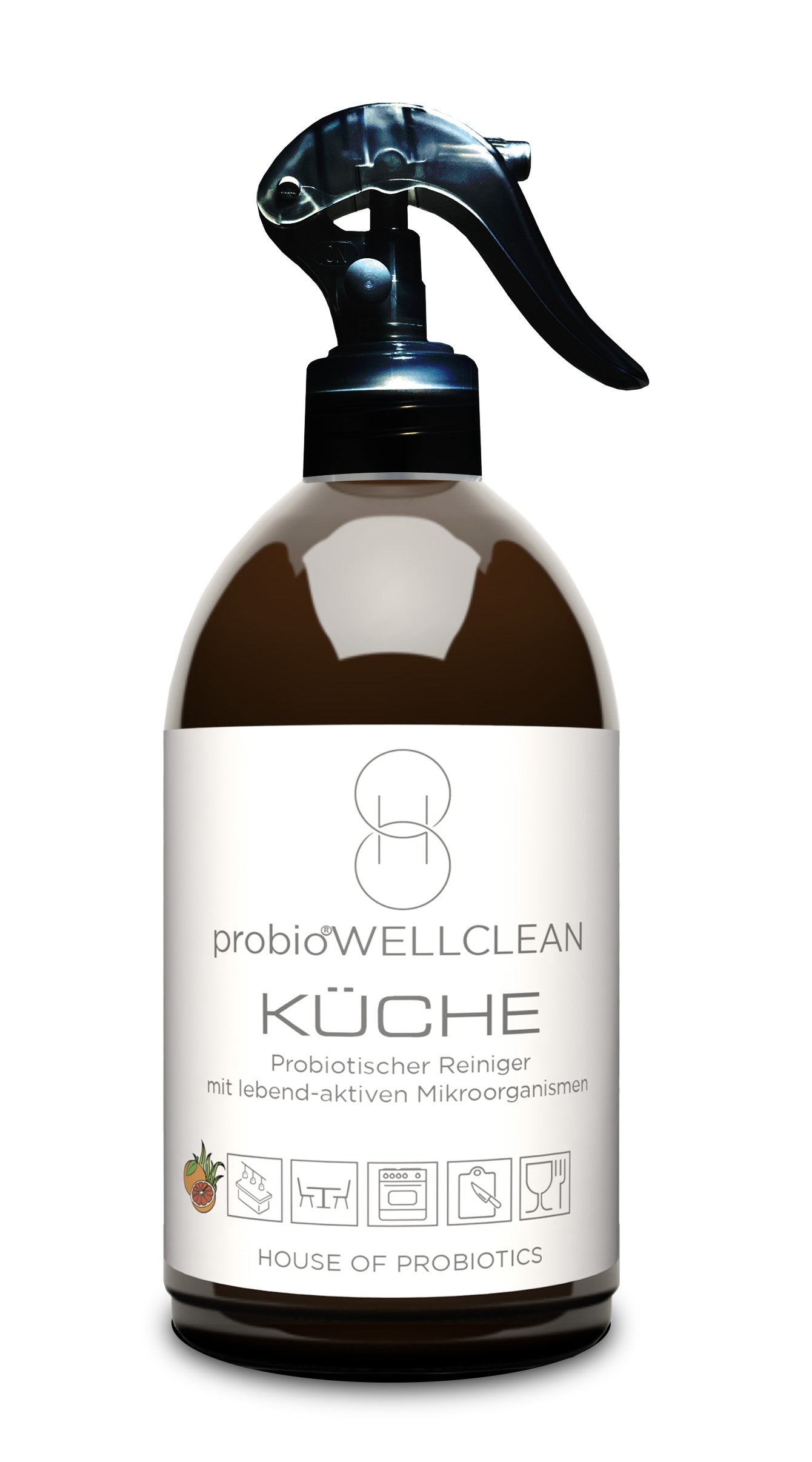 probiotischer KÜCHE Reiniger mit Mikro-Sprühkopf (sofort anwendbar, 500ml)