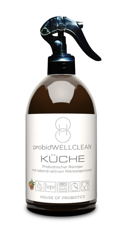 Test-Angebot: probiotischer KÜCHE Reiniger (1 Flasche, sofort anwendbar, 500ml) zum absoluten Sparpreis!