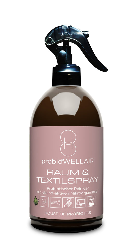 probiotischer RAUM & TEXTILSPRAY mit Mikro-Sprühkopf (sofort anwendbar, 500ml)