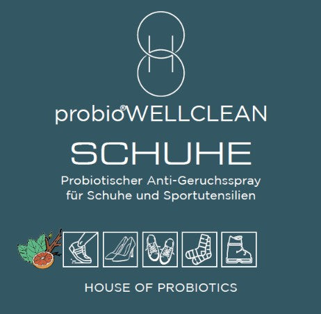 NEU: 2er-Set probiotischer SCHUHE Frischespray (sofort anwendbar, 500ml + 5-fach-Konzentrat, ergeben 3 Liter!)
