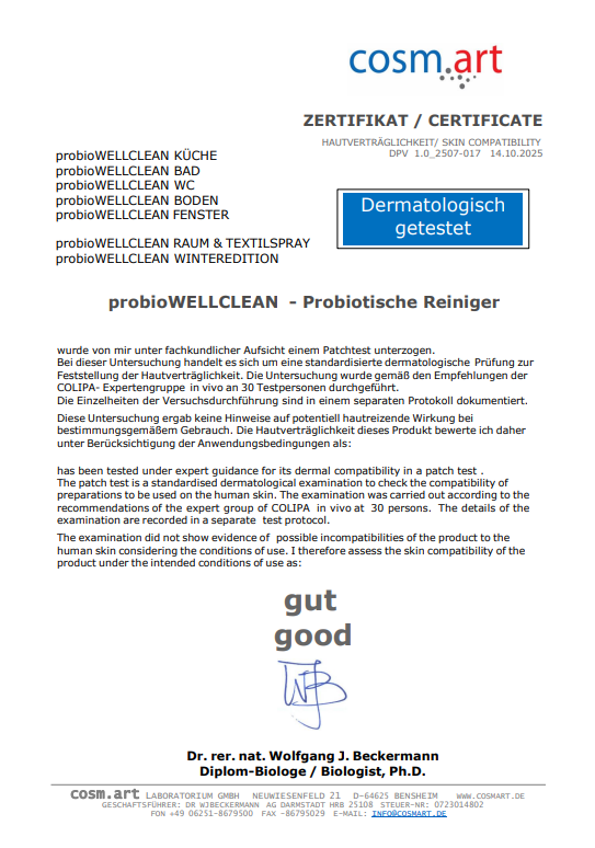 2er-Set probiotischer WC Reiniger (sofort anwendbar, 500ml + 5-fach-Konzentrat, 500ml, ergeben 3 Liter probiotischen WC Reiniger)