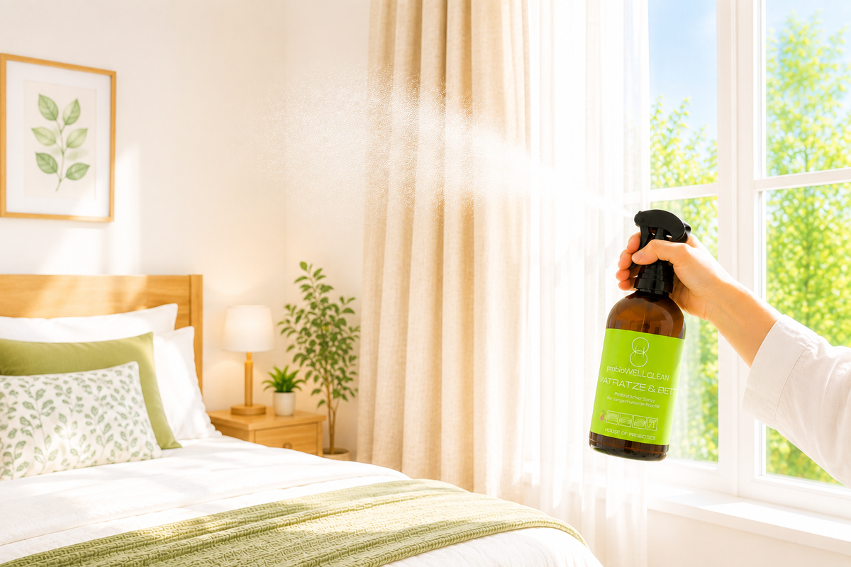 NEU: 2er-Set probiotischer MATRATZE & BETT Frischespray (sofort anwendbar, 500ml + 5-fach-Konzentrat, ergeben 3 Liter!)